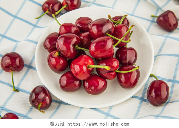 新鲜红色水果樱桃车厘子图片